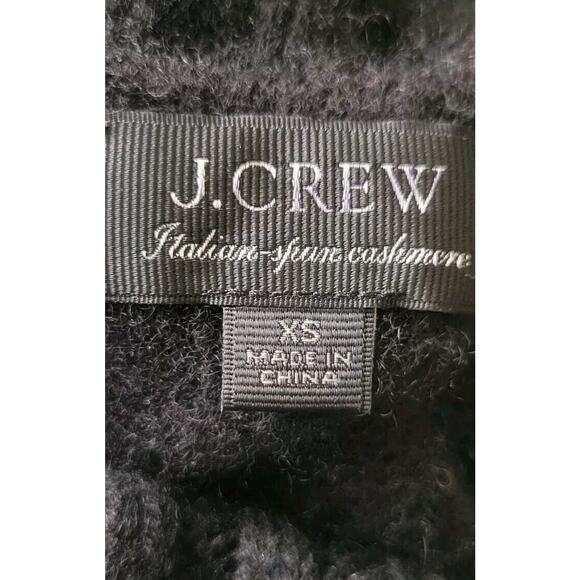 J. Crew Women's 100% Italian Yarn Cashmere Turtleneck Ribbed Sweater Size XS - Picture 4 of 4